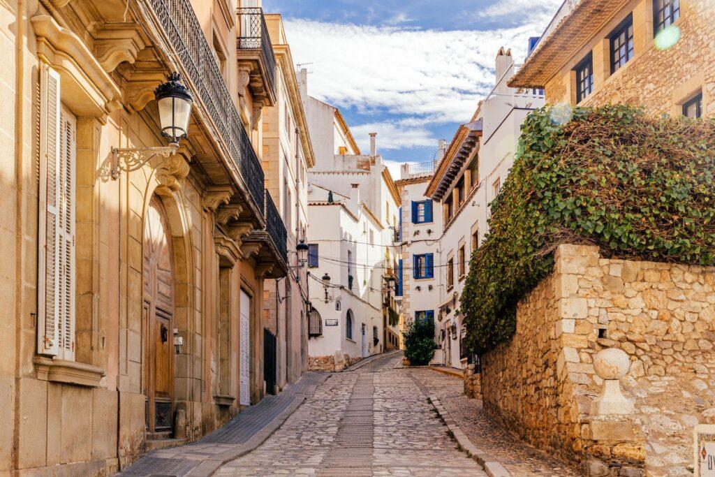 Calles-céntricas-cerca-de-alojamientos-con-encanto-en-Santiago-de-Compostela